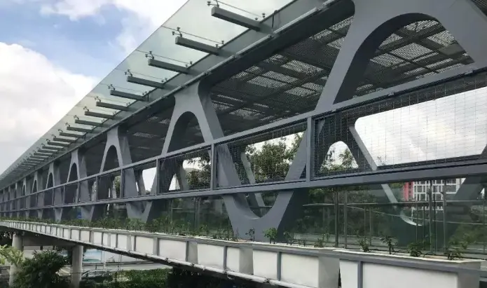 嘉峪关水泥厂网架安装